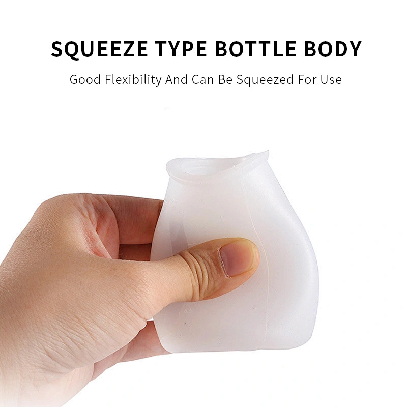 New Design ECO-friendly Brush On The Lid Silicone Cooking Oil Bottle Kitchen Oil Bottle
